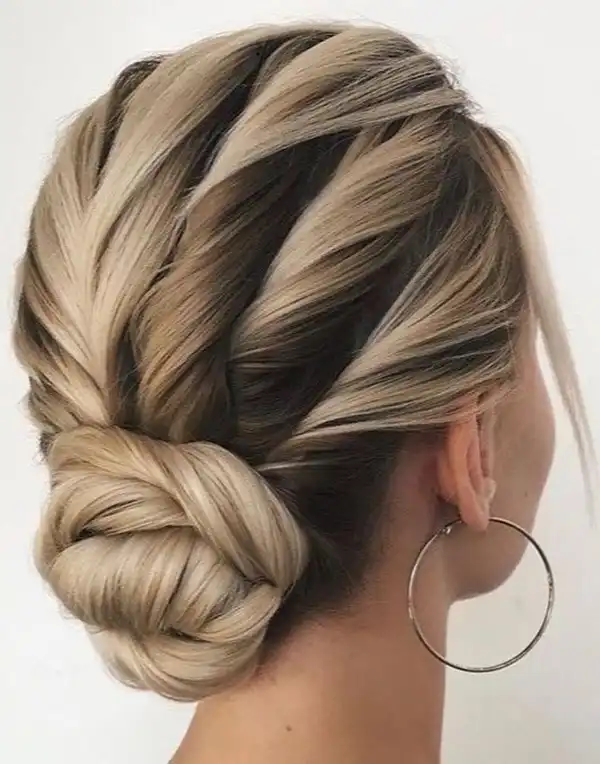 مدل شینیون اروپایی ساده + جدید ترین مدل شینیون اروپایی ساده سال