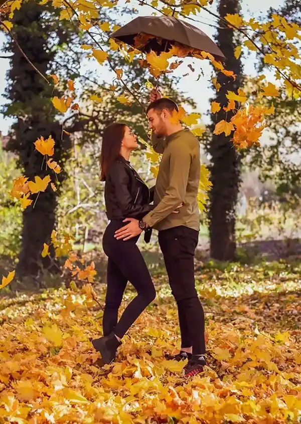 مدل عکس پاییزی + ژست ومدلهای خلاقانه و خاص برای عکاسی پاییزی به یادماندنی