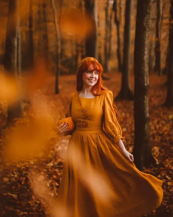 مدل عکس پاییزی + ژست ومدلهای خلاقانه و خاص برای عکاسی پاییزی به یادماندنی