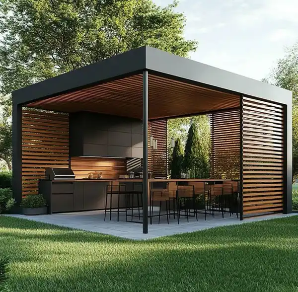 مدل آلاچیق مدرن + مدل آلاچیق مدرن دارای طراحیهایی خاص با دوام و کاربردی