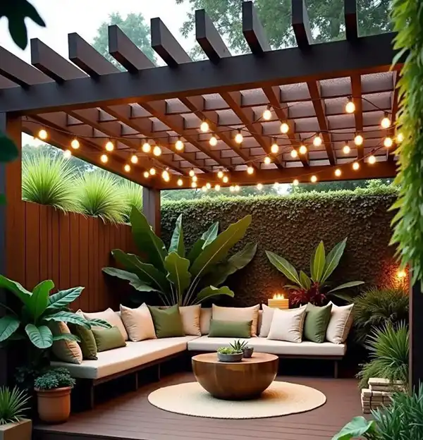 مدل آلاچیق ساده و شیک + فضای صمیمانه و دلنشین با مدل آلاچیق ساده و شیک