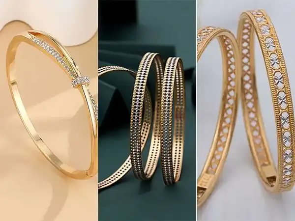 مدل النگو باریک + جز جداییناپذیر زیورآلات طلا در بین خانمها مدل النگو باریک شیک