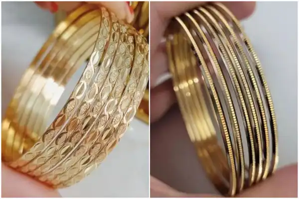 مدل النگو باریک + جز جداییناپذیر زیورآلات طلا در بین خانمها مدل النگو باریک شیک