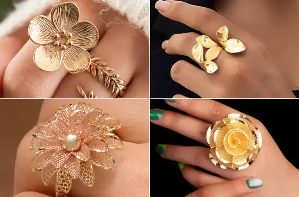 مدل انگشتر بزرگ + مدل انگشتر بزرگ از محبوب ترین اکسسوری ها بین بانوان