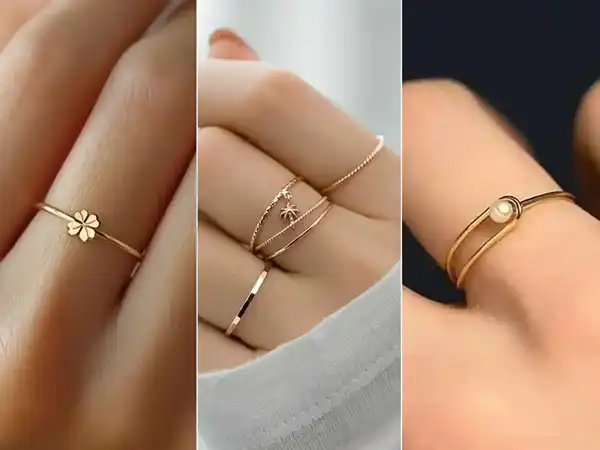 مدل انگشتر بدل دخترانه + مدل انگشتر بدل دخترانه در رنگ‌ و طرح متنوع و خاص