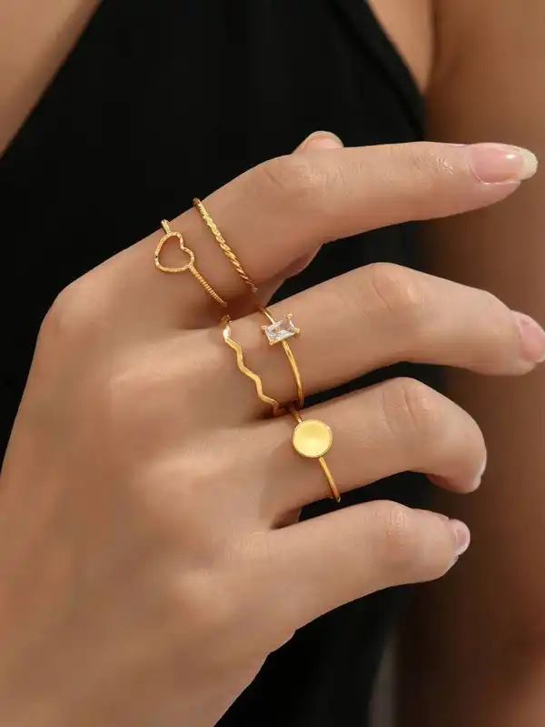 مدل انگشتر بدل دخترانه + مدل انگشتر بدل دخترانه در رنگ‌ و طرح متنوع و خاص