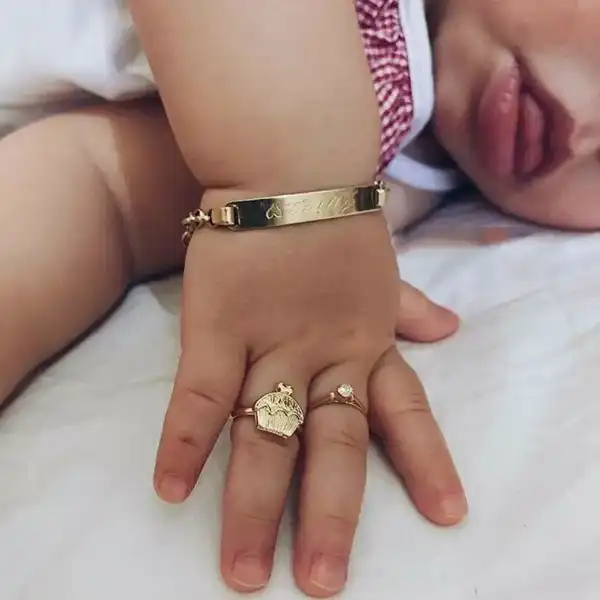 مدل انگشتر بچه گانه + مدل انگشتر بچه گانه با ظرافت و جذابیتی خاص کودکانه