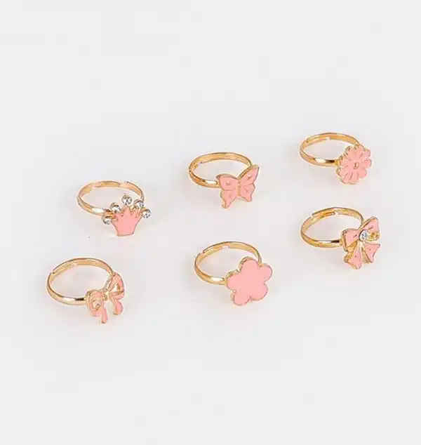 مدل انگشتر بچه گانه + مدل انگشتر بچه گانه با ظرافت و جذابیتی خاص کودکانه