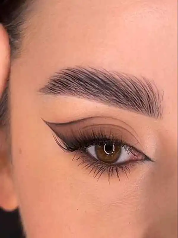 مدل آرایش ابرو + چهره ای شاداب و زیبا با مدل آرایش ابرو جذاب