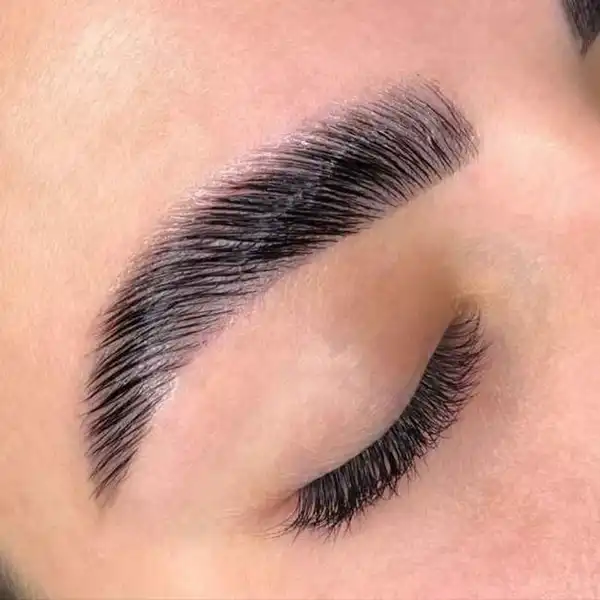 مدل آرایش ابرو + چهره ای شاداب و زیبا با مدل آرایش ابرو جذاب
