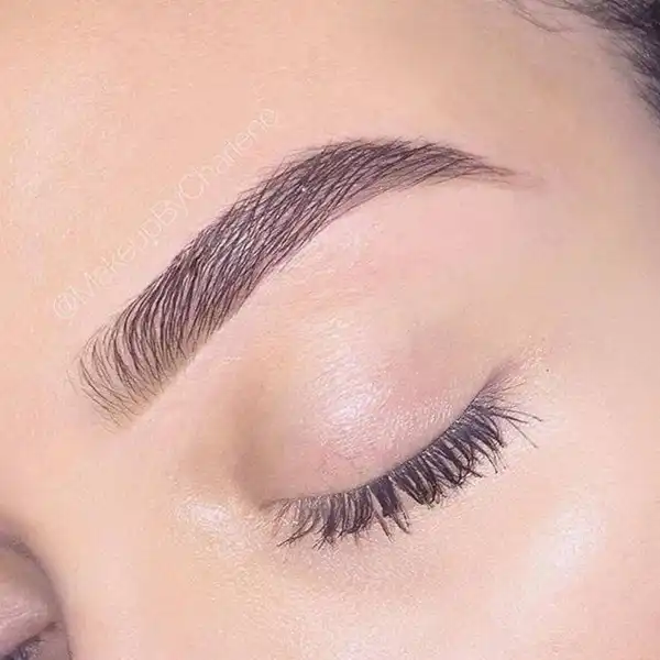 مدل آرایش ابرو + چهره ای شاداب و زیبا با مدل آرایش ابرو جذاب