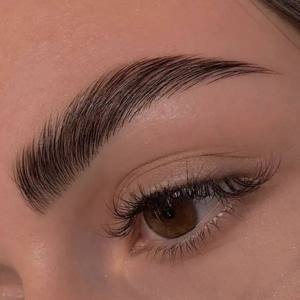 مدل آرایش ابرو + چهره ای شاداب و زیبا با مدل آرایش ابرو جذاب