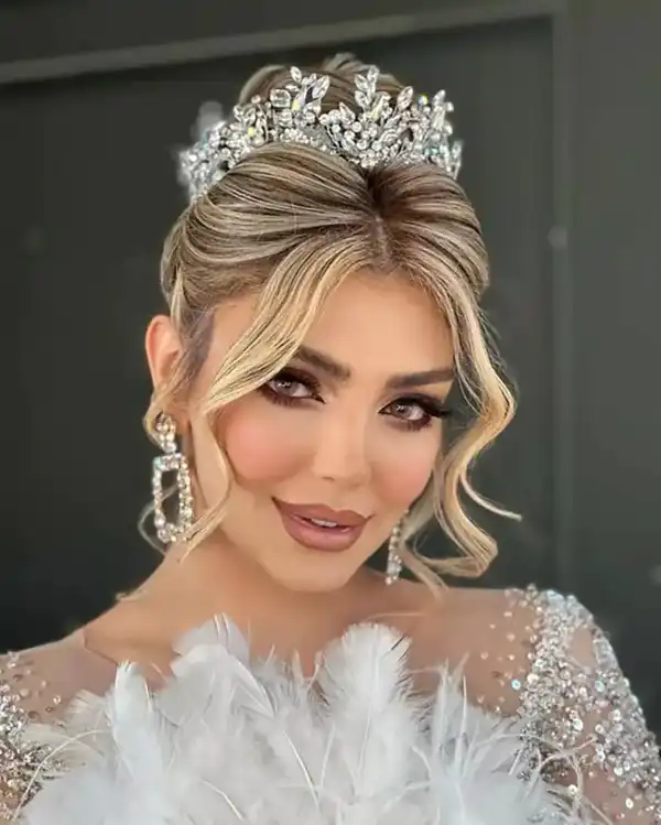 مدل عروس لاکچری + مجموعه مدلهای عروس لاکچری که با جزئیات بی نقص و درخشش حساب شده آن در شب عروسیتان میدرخشید