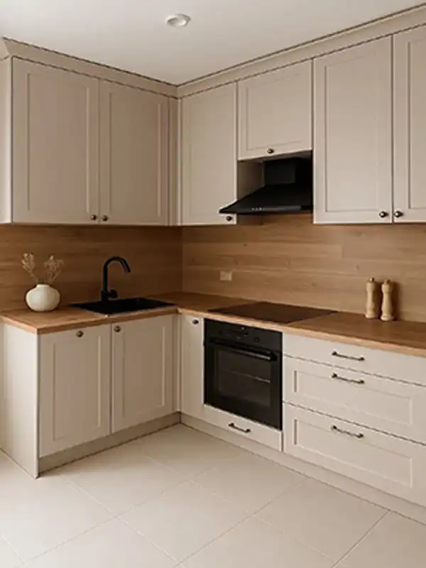 مدل آشپزخانه ال جدید + فضایی جمع و جور و لوکس با مدل آشپزخانه ال جدید