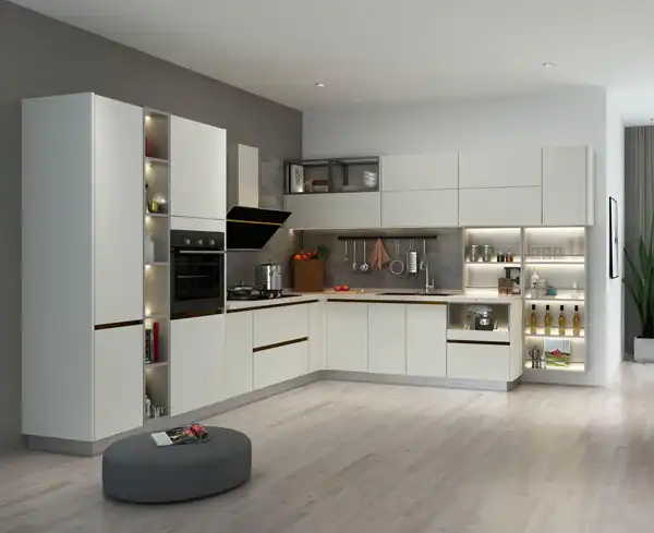 مدل آشپزخانه ال جدید + فضایی جمع و جور و لوکس با مدل آشپزخانه ال جدید