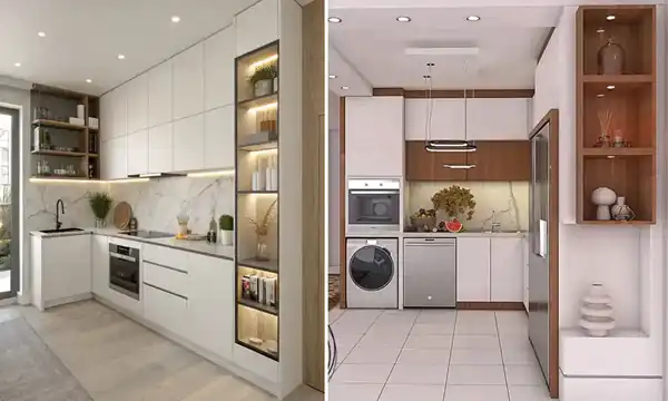مدل آشپزخانه بدون اپن جدید + مدل آشپزخانه بدون اپن جدید با طراحی خاص و بینظیر