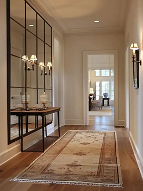 مدل آینه برای راهرو + ورودی منزل منحصربفرد و چشمگیر با مدل آینه جذاب راهرو