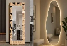 مدل آینه برای پذیرایی + مدل آینه برای زیبا سازی فضای پذیرایی