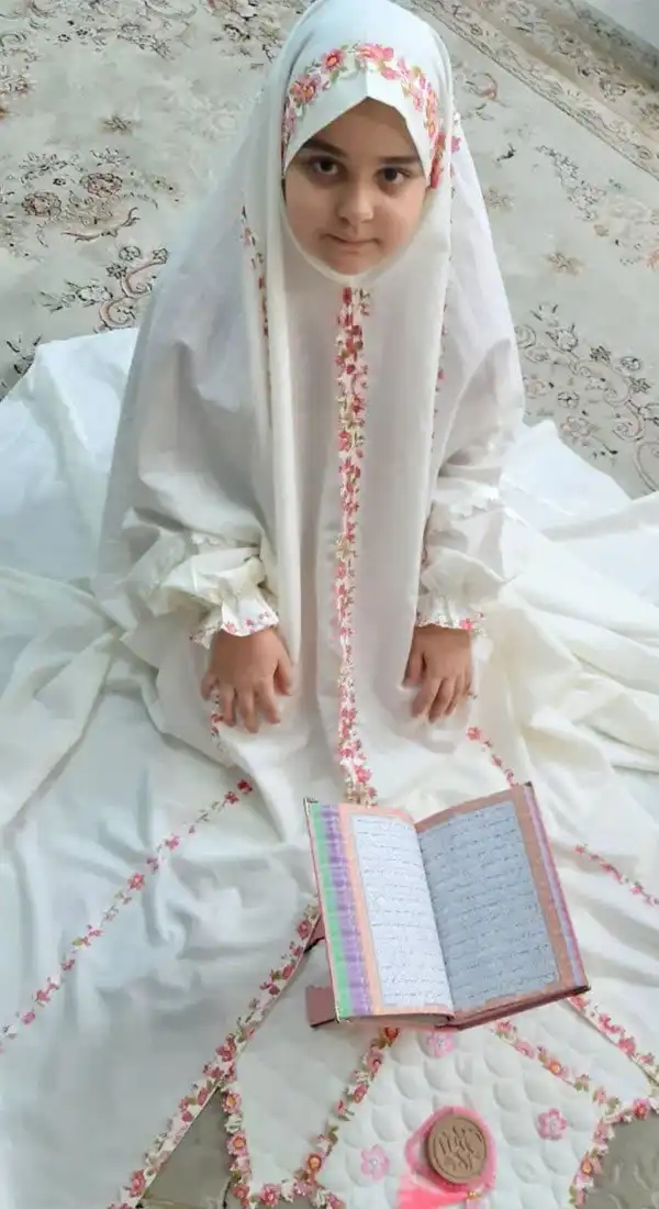 مدل چادر نماز جشن تکلیف + مدل چادر نماز جشن تکلیف برای جشنی به یاد ماندنی