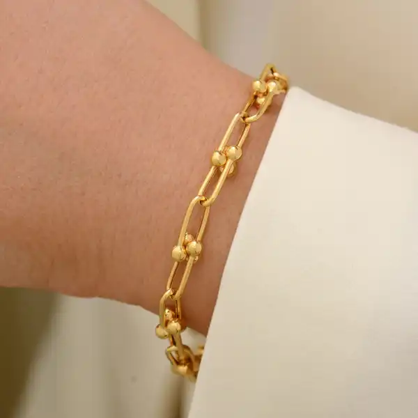 مدل دستبند تیفانی طلا + مدل جدبد و ترند دستبند تیفانی طلا نمادی از عشق و ارزش