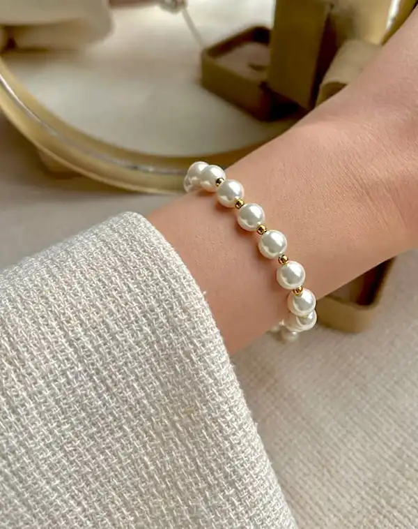 مدل دستبند مرواریدی دست ساز + مدل دستبند مرواریدی دست ساز نمادی از زیبایی