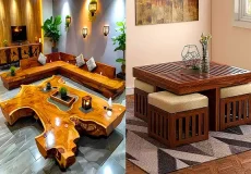 مدل دکوراسیون چوبی + مدل دکوراسیون چوبی با طراحی مینیمالیستی و مدرن