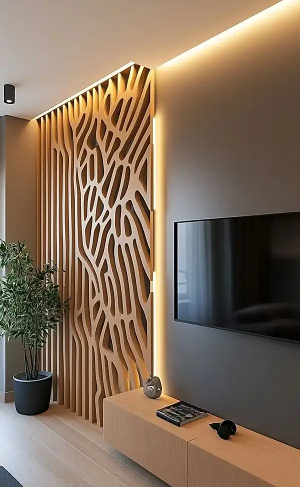 مدل دکوراسیون چوبی روی دیوار + دیزاینی مدرن و محبوب با مدل دکوراسیون چوبی روی دیوار 
