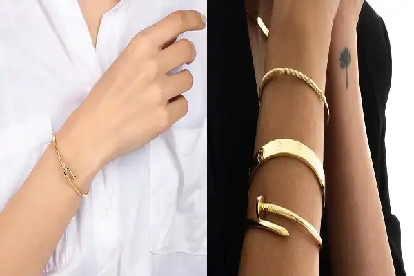 مدل دستبند طلای قفلی + جذابیتی بینظیر از ظرافت در مدل دستبند طلای قفلی شیک