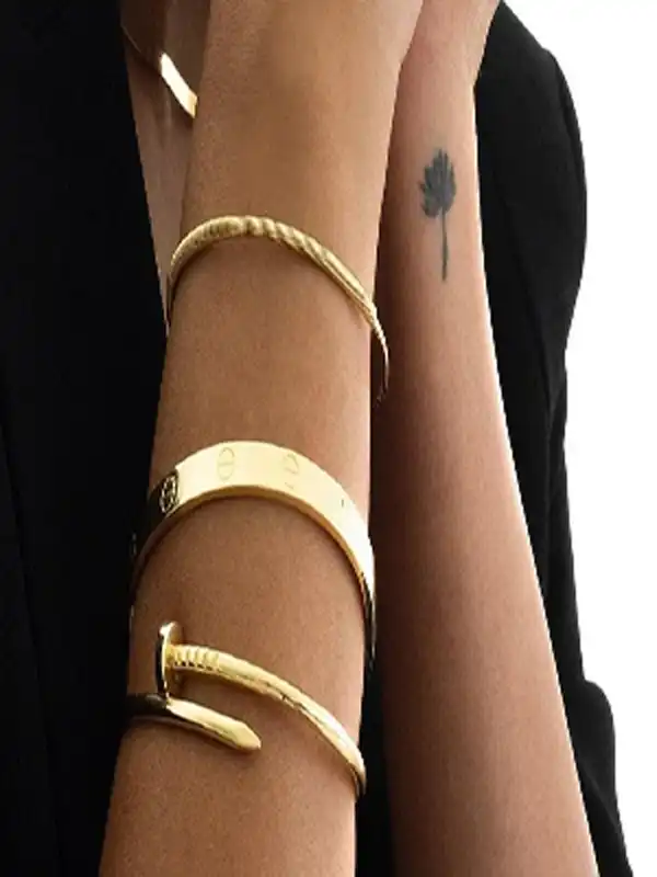 مدل دستبند طلای قفلی + جذابیتی بینظیر از ظرافت در مدل دستبند طلای قفلی شیک