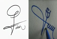 مدل امضا دخترانه + ایده های خاص و بی همتا لاکچری مدل امضا دخترانه