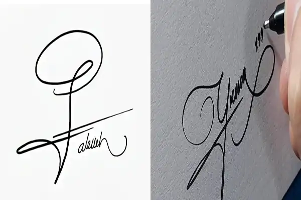 مدل امضا لاکچری + ماندگاری شکیل و زیبا از خودتان با مدل امضا لاکچری