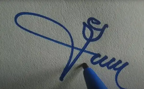 مدل امضا لاکچری + ماندگاری شکیل و زیبا از خودتان با مدل امضا لاکچری