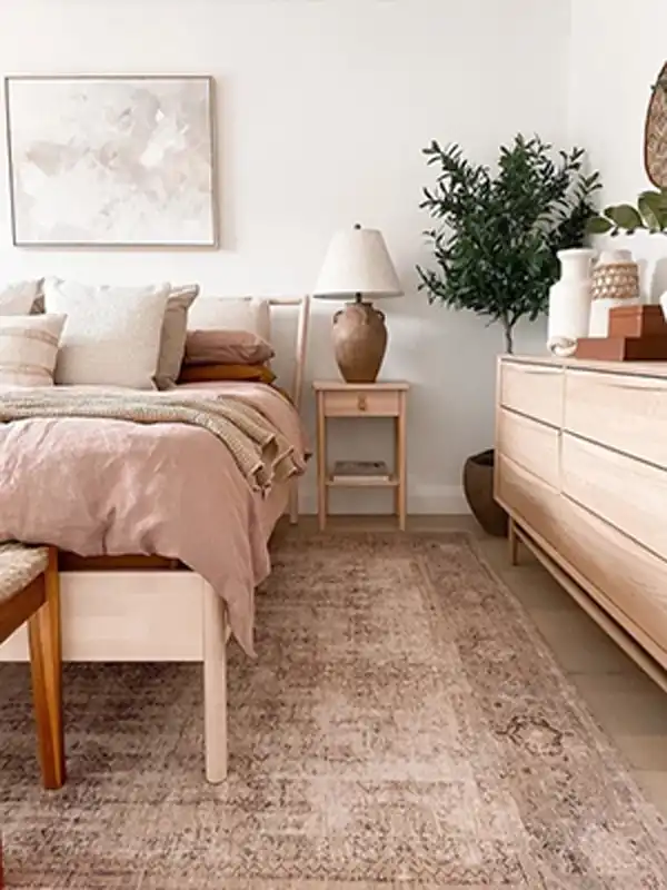 مدل فرش اتاق خواب + مدل فرش اتاق خواب و ایجاد حس گرمای بصری و لمس نرم 