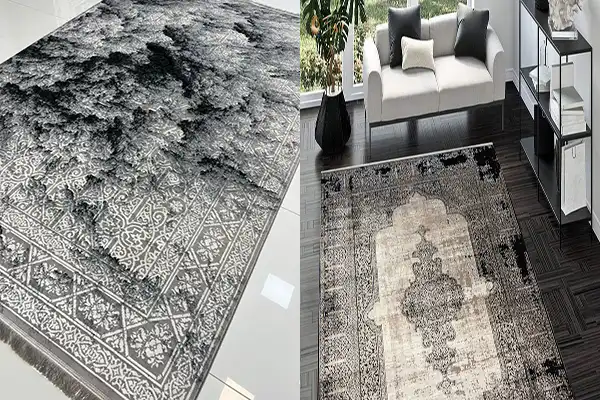 مدل فرش طوسی جدید + مدل فرش طوسی جدید و دکوراسیونی لوکس و لاکچری