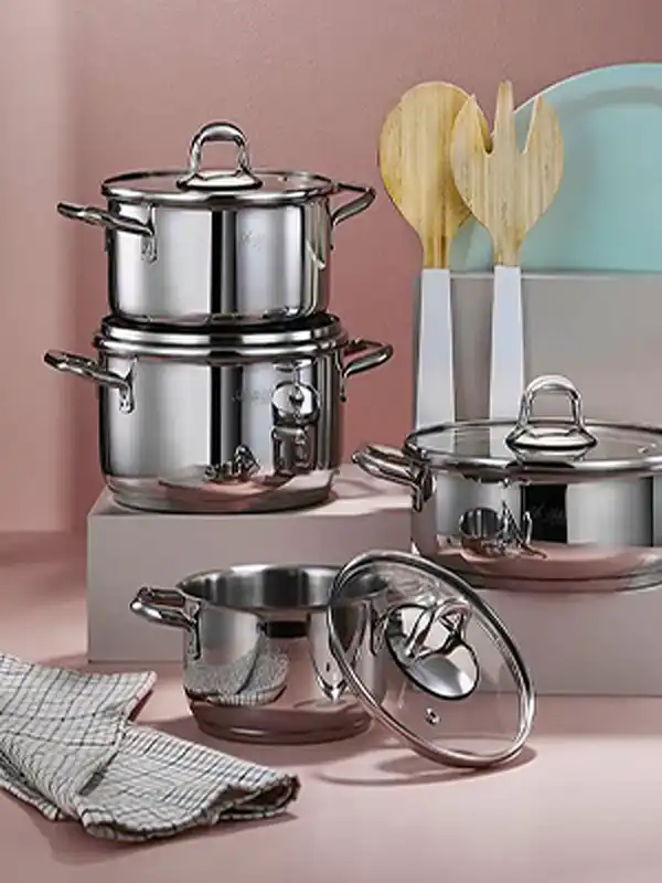 مدل قابلمه استیل + مدلهای بینظیر قابلمه استیل از محبوب ترین ظروف پخت و پز