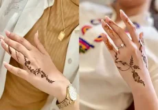 مدل حنا انگشتر + تلفیق هنر و فرهنگ با مدل حنا انگشتر ترند و جذاب