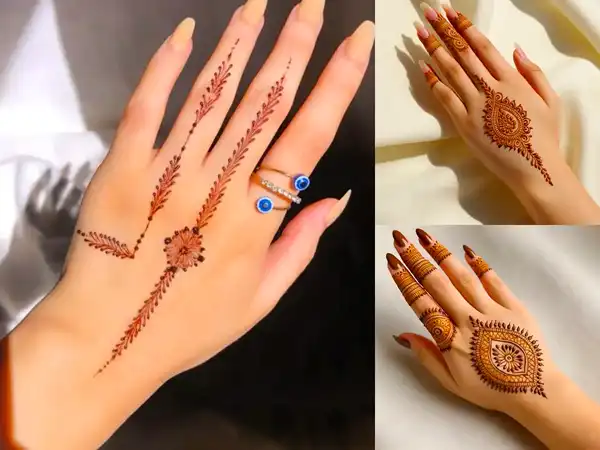 مدل حنا انگشتر + تلفیق هنر و فرهنگ با مدل حنا انگشتر ترند و جذاب