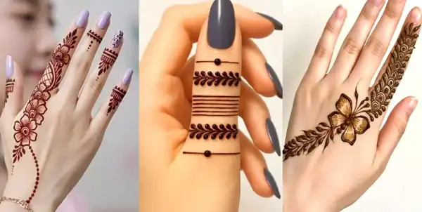 مدل حنا انگشتر + تلفیق هنر و فرهنگ با مدل حنا انگشتر ترند و جذاب