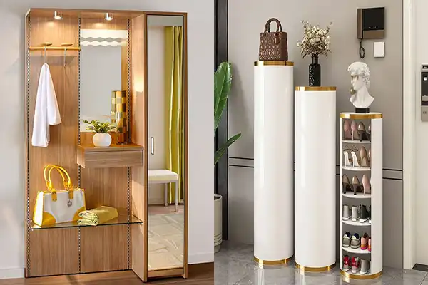 مدل جا کفشی ایستاده + مدلهای زیبا و ترند جا کفشی ایستاده برای دسترسی آسان و چینش زیبای کفش‌های شما
