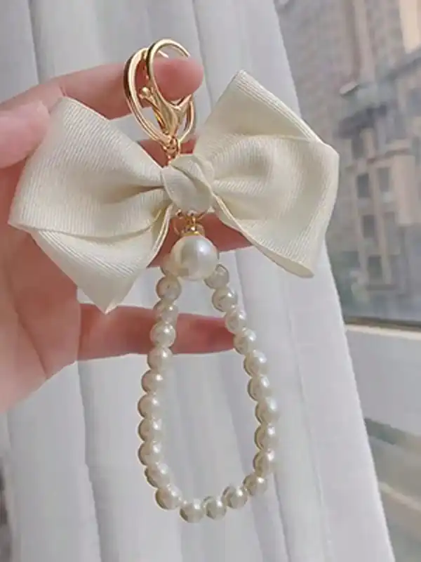 مدل جاکلیدی با مروارید +  یک جاکلیدی زیبا و پینترستی با مدل جاکلیدی با مروارید