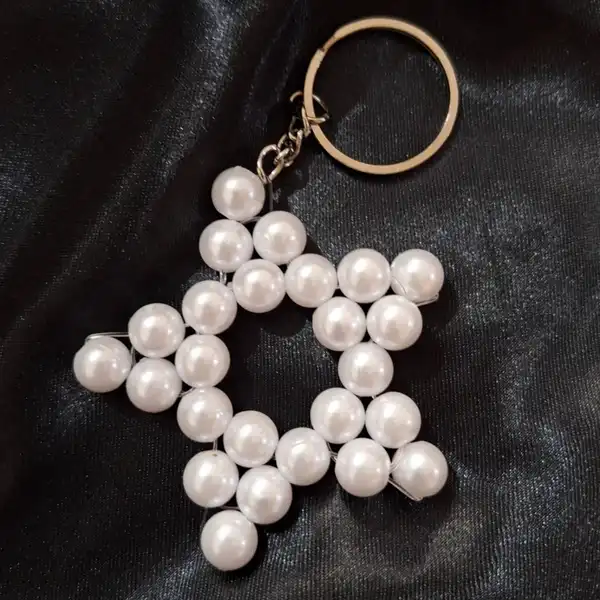 مدل جاکلیدی با مروارید +  یک جاکلیدی زیبا و پینترستی با مدل جاکلیدی با مروارید