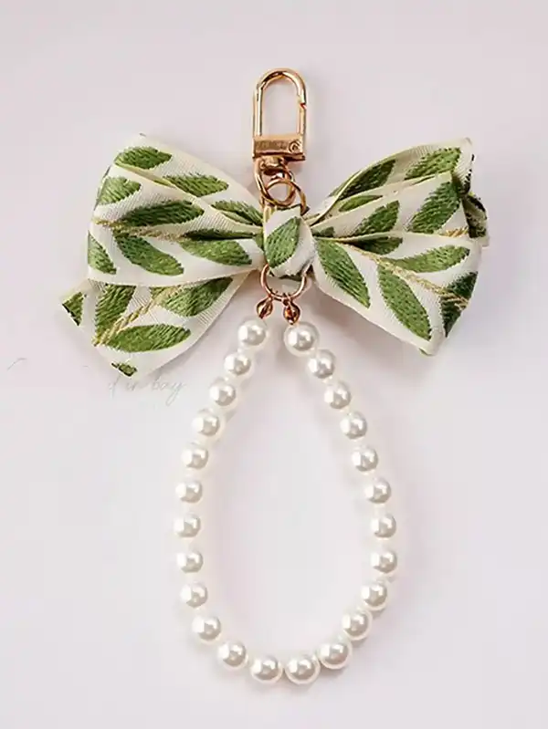 مدل جاکلیدی با مروارید +  یک جاکلیدی زیبا و پینترستی با مدل جاکلیدی با مروارید