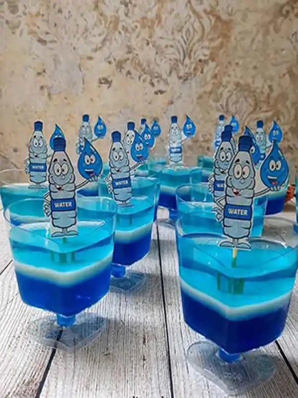مدل ژله برای جشن آب + 15مدل ژله خاص و تزیین شیک برای جشن آب 