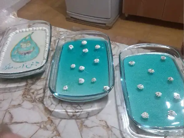مدل ژله برای جشن آب + 15مدل ژله خاص و تزیین شیک برای جشن آب 
