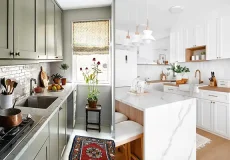 مدل کابینت برای آشپزخانه کوچک + سادگی و زیبایی در مدل کابینت برای آشپزخانه کوچک