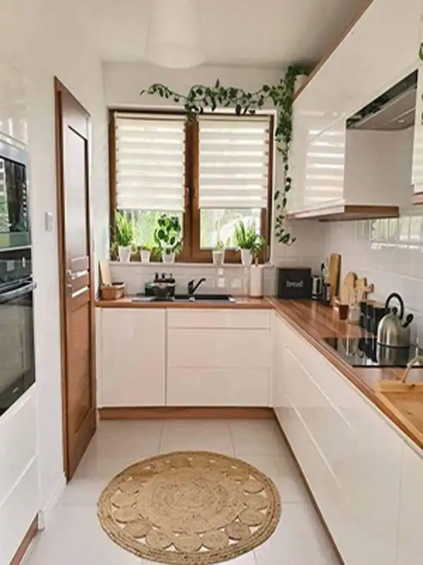 مدل کابینت برای آشپزخانه پنجره دار + مدل کابینت برای آشپزخانه پنجره دار لوکس و خاص 