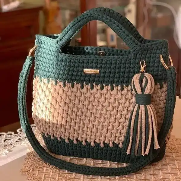  مدل کیف بافتنی مجلسی جدید + استایلی متفاوت و یونیک با مدل کیف بافتنی مجلسی جدید