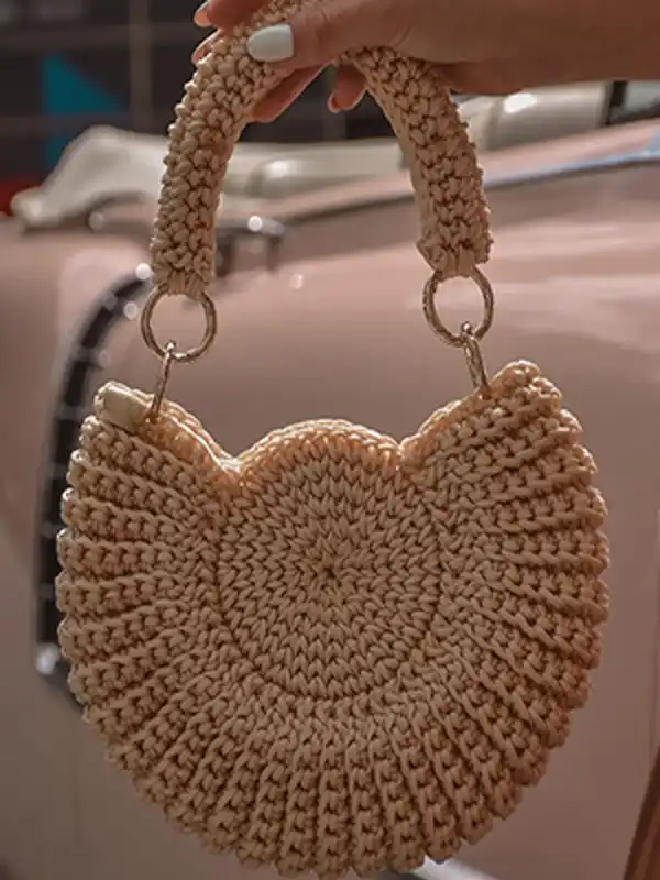  مدل کیف بافتنی مجلسی جدید + استایلی متفاوت و یونیک با مدل کیف بافتنی مجلسی جدید