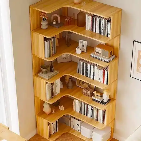 مدل کتابخانه برای اتاق خواب + تحول بینظیر در اتاق با مدل کتابخانه برای اتاق خواب