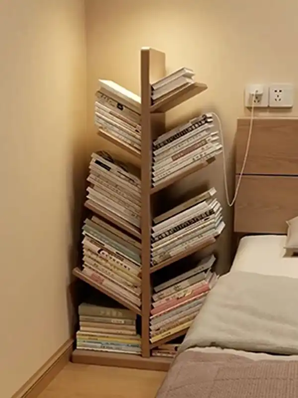 مدل کتابخانه برای اتاق خواب + تحول بینظیر در اتاق با مدل کتابخانه برای اتاق خواب